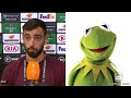 BRUNO FERNANDES SOUNDING LIKE KERMIT THE FROG