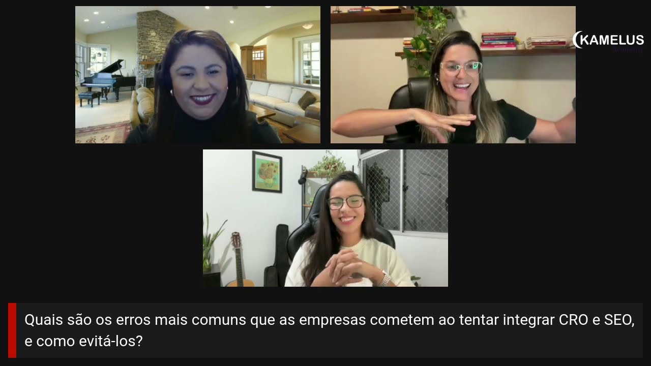 Integração CRO e SEO Pare de deixar dinheiro na mesa: Taciana, Marcella e Rafaella - CRO Summit 2024