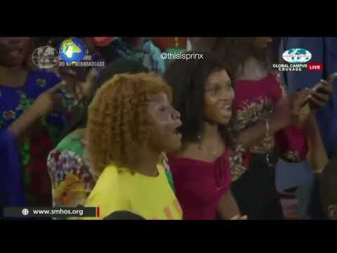 Prinx Emmanuel singing Eh Yaweh Kumama @ The global campus crusade Salvation ministries