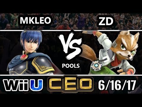 CEO 2017 Smash 4 - ECHOFOX MVG | MKLeo (Marth) vs InC | ZD (Fox) Wii U Tournament