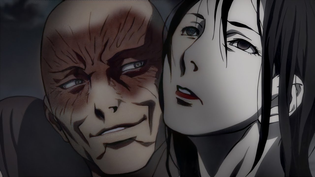 The man sewed his wife's head onto his own shoulders simply because she was too beautiful.