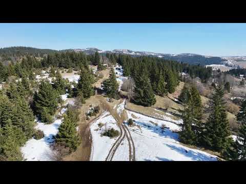 Drone flight over Čavljak mountain, Bosnia and Herzegovina
