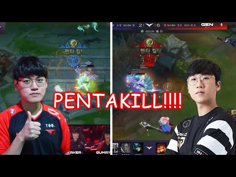 Ruler PENTAKILL vs Gumayusi PENTAKILL on ZERI