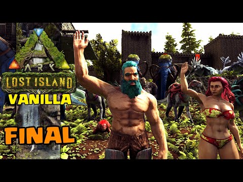 FINAL ÉPICO E TRISTE!  - ARK: SURVIVAL EVOLVED -  LOST ISLAND Vanilla - #42