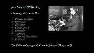 Jean Langlais Hommage à Frescobaldi