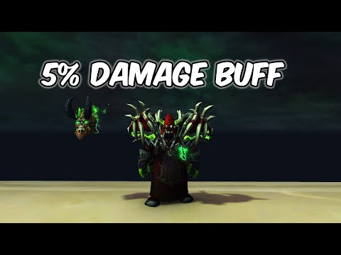 5 Percent Damage Buff - Demonology Warlock PvP - WoW BFA 8.3