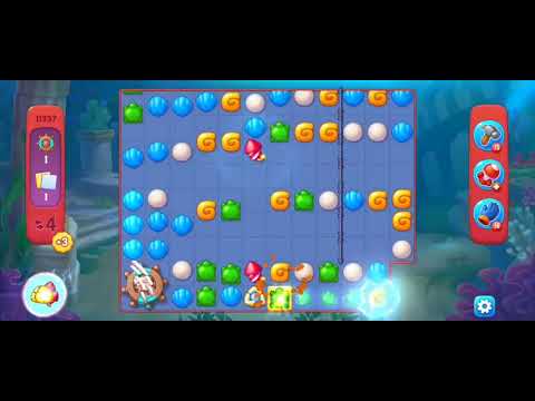 Fishdom Hard Level 11337 (with Double Lightning Booster) @choraelmin