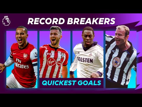 Unbelievable scenes! Every club's FASTEST Premier League goal