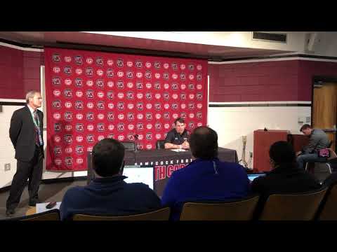 Will Muschamp addresses media after Clemson loss