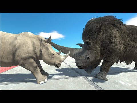Animals on Prehistoric Island - Animal Revolt Battle Simulator