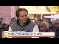 Valter Skarsgård In An Interview For Nyhetsmorgon Show On TV4 Channel
