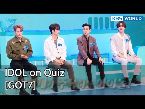 [ENG] IDOL on Quiz #9 (GOT7) - KBS WORLD TV legend program requested by fans | KBS WORLD TV