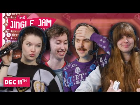 Wii SHIT!!! | RTGame, Lewis, Sarah & Briony | Jingle Jam 2023 | Day 11 | (11/12/2023)