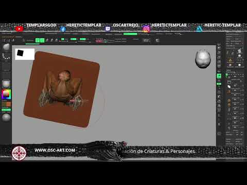 Creature & Character Creation – Óscar Trejo – ZBrush 2023