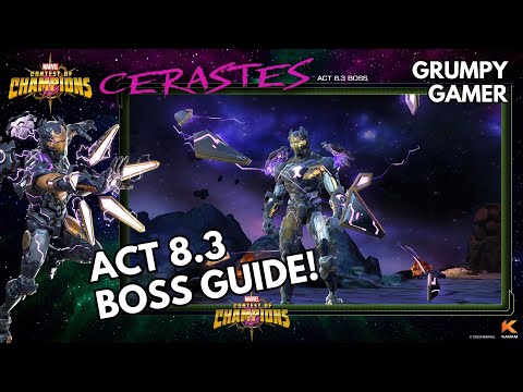 Act 8.3 Boss | Cerastes Guide | Marvel Contest of Champions