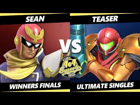 4o4 Smash Night 47 Winners Finals - Sean (Captain Falcon) Vs. Teaser (Samus) SSBU Ultimate