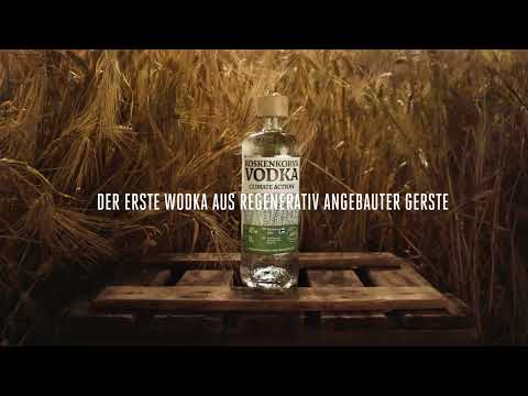 Koskenkorva Vodka Climate Action - Der erste Wodka aus regenerativ angebauter Gerste