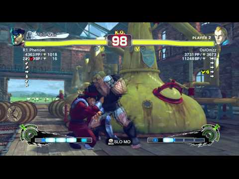 SSFIVAE~ M.Bison (R1 Phenom) vs.  Abel (OslOmzz) HD