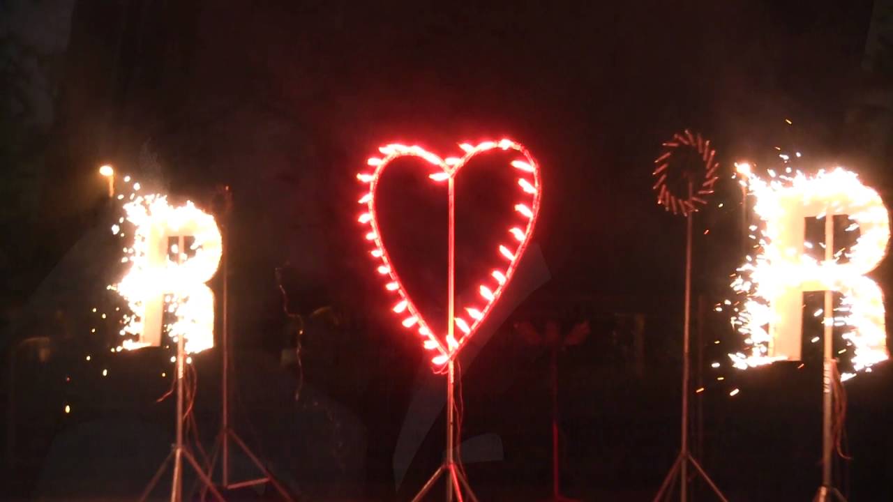 Hochzeits-Feuerwerk - von 