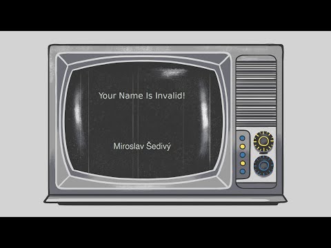 Your Name Is Invalid!