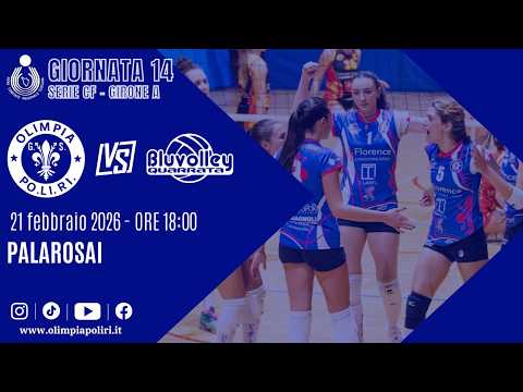 Serie CF: Olimpia Po.Li.Ri. VS Volley Quarrata [21/02/2026]
