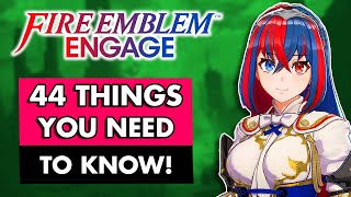 Fire Emblem Engage - 44 Things You NEED to Know!