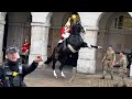 King S Guard Shows Exceptional Horsemanship When Tourists Did This At Horse Guards Parade
