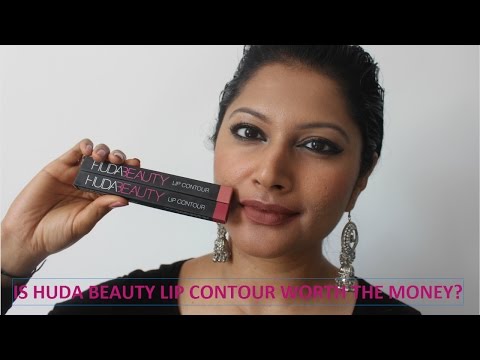 REVIEW : HUDA BEAUTY LIP CONTOUR. WORTH YOUR MONEY? Video