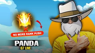 Panda push in Grandmaster rank l Panda Live🚀🔥l Day #20 #classylive #freefirelive #panda07live