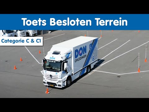 Toets Besloten Terrein categorie C/C1 | DON Opleidingen
