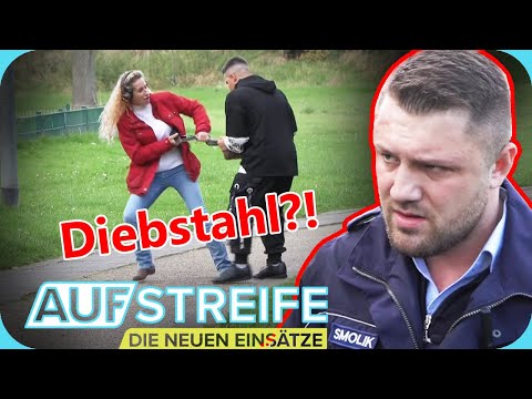 Auf frischer Tat ertappt: Smolik verhindert einen DIEBSTAHL im Park! 😌 | Auf Streife | SAT.1