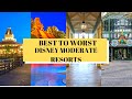 Best to Worst Disney Moderate Resorts!