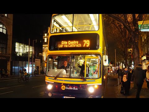 Route Visual | Ride onboard Dublin Bus ALX 400 (AX610) on route 79 towards Aston Quay