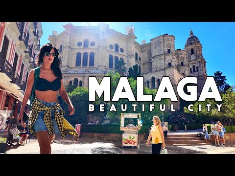 Malaga City Spain Beautiful City October 2025 Update Sunny Costa del Sol Walk | Andalucía [4K]