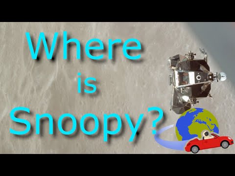 Where is Snoopy, the long lost Apollo Lunar Lander?