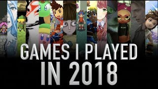 Every Video Game I Played in 2018