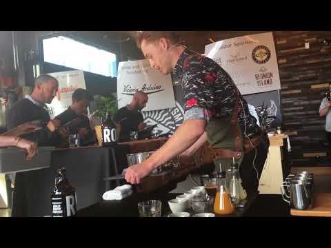 Cole Torode Canadian Barista Competition 2017