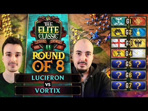 The $25,000 Elite Classic II - Main Event! Round of 8 - VortiX vs LucifroN