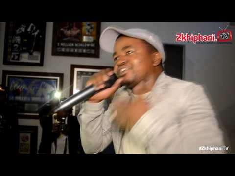 Maraza performs GWAN at BLIND album launch