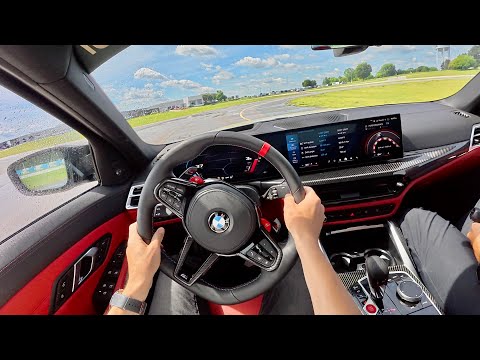 Ich habe im BMW M3 Competition 2025 einen 3,56 Kilometer langen Drift gemacht