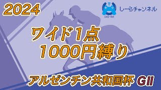 【2024年アルゼンチン共和国杯】重馬場適正を重視【しーらch】