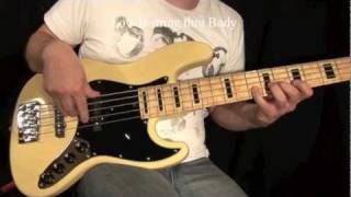 Video thumbnail for Bass Club Chicago Demos - Mike Lull M5V 5 string Jazz by Bass Club Chicago