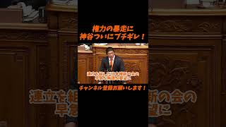 【参政党】権力の暴走に神谷ついにブチギレ！【神谷宗幣】＃参政党＃神谷宗幣＃神谷＃消費税＃消費税減税