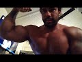 Mass Monster Samson Biggz Bicep Flexing And Chest Flexing