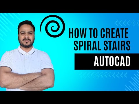 how to draw a spiral staircase on a floor plan