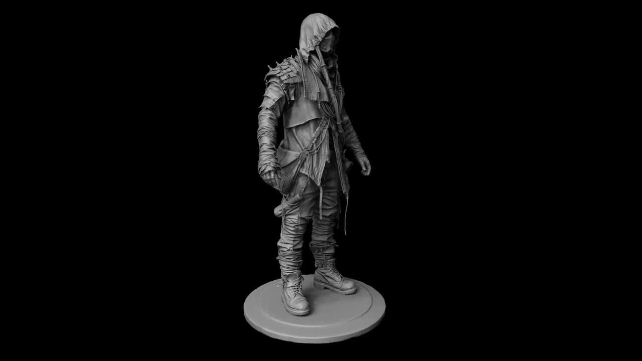 ZBrush Post apocalyptic Character - Marcus