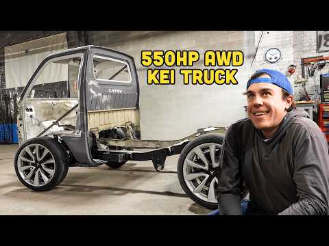 My Twin Tesla Motor AWD Kei Truck Build Just Got Serious