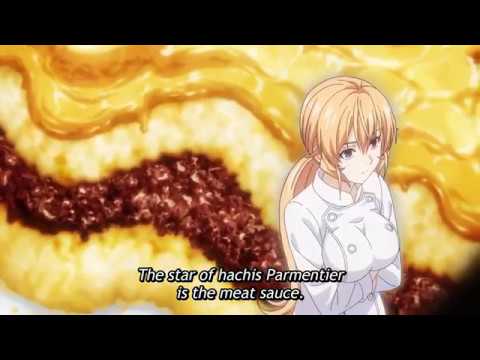 Shokugeki No Souma  - S3 E19  The Red and white battle team saiba vs team Gin