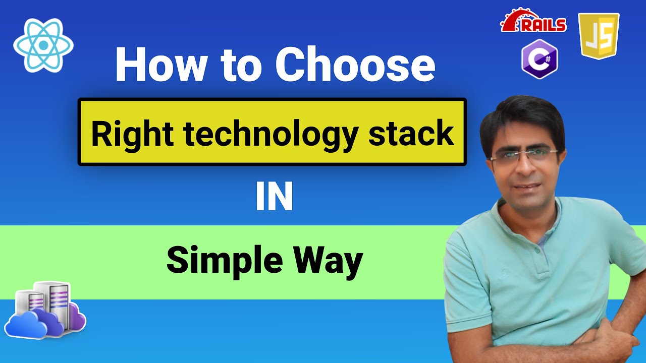 How to choose the right tech stack for new application development #techstack #software #application