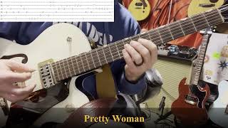 Pretty Woman Van Halen Roy Orbison Guitar Lesson Tabs